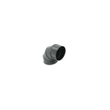 5" 24-ga Snap-Lock Black Stovepipe 90 Deg Sectioned Adjustable E_73535