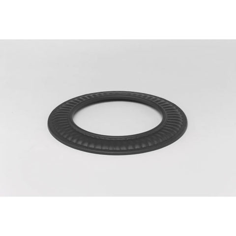 6" 24-ga Snap-Lock Black Stovepipe Trim Collar, Od Is 3 3/4" Lar_73665