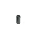 6" 24-ga Snap-Lock Black Stovepipe Slip Connector, 11 1/2" Lengt_73685