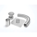 3" X 25' Selkirk Gas Relining Flexi-liner Kit, Aluminum_77107