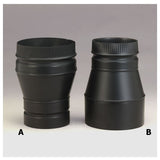 8" To 6" Model DSP Double-Wall Stovepipe Reducer, Inside Crimp M_77570