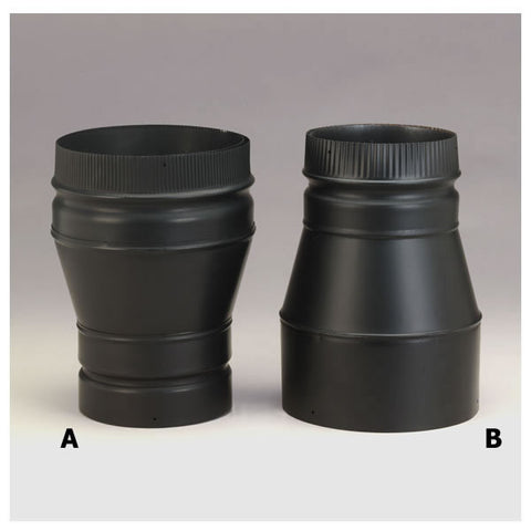 6" To 8" Model DSP Double-Wall Stovepipe Increaser, Inside Crimp_77370