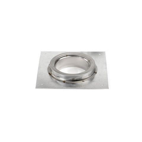 6"superpro Adaptor Plate, Galvanized With Stainless Collar_77647