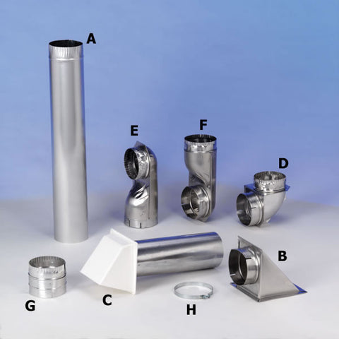 4" Dryer Vent Wall Offset Elbow_89612