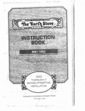 Earth Stove 906-1002 Users Manual - Wood_es906-1002