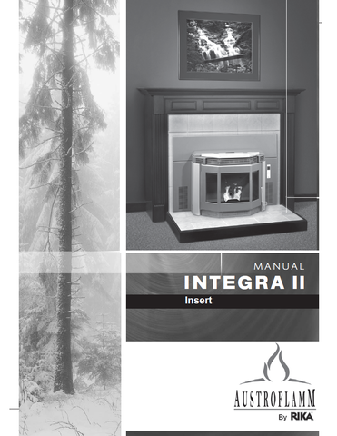 Austroflamm Integra II pellet user manual