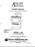 Avalon 1196 User Manual - Wood_Avalon1196
