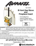 Avalon Avanti BV 2503-4050 User Manual - Gas_Avanti2503