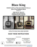 Blaze King Catalyst & Princess User Manual - Wood_BKCatandPrinceMan