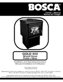 Bosca Gold 400 User's Manual - Wood_Bosca gold 400