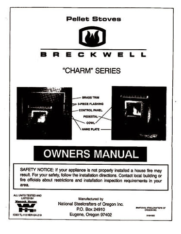 Breckwell P22 Charm 1994 User Manual - Pellet_bp22p1994