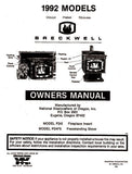 Breckwell P24 1992 User Manual - Pellet_bp24p1992