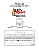 Buck Stove 21 User Manual - Wood_BSM21