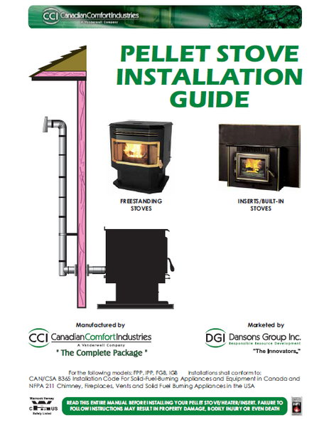 Canadian Comfort Industries FPP, IPP, FGB, IGB User's Manual_CCI FPP I –  WoodHeatStoves.com
