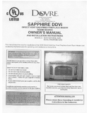 Dovre Sapphire DDVi User Manual - Gas_Dovre Sapphire DDVi