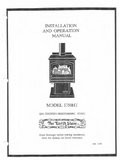 Earth Stove 1750HT Users Manual - Wood_es1750HT