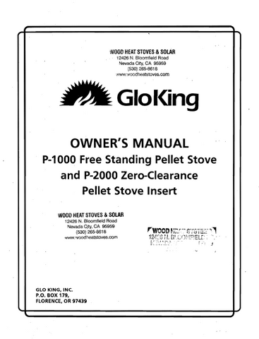 Heat-N-Glo WS-150 & WS-250 User Manual
