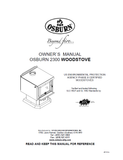 Osburn 2300 FS User Manual - Wood_OS2300FS