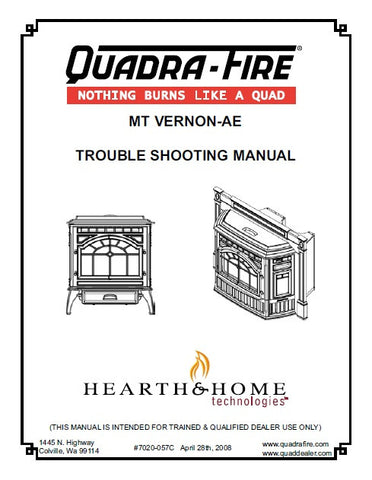 Quadra-Fire Mt Vernon-AE Tech Manual - Pellet_Mt Vernon-AE