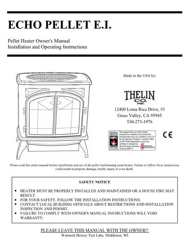 Thelin Echo User Manual - Pellet_ThEcho