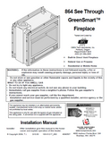 Travis Industries 864 Green Smart User's Manual- Gas_Travis 864 GS