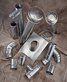 8" x 6" MetalBest Ultra Temp Chimney Length_77931