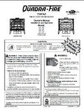 Quadrafire Topaz User Manual -Gas_QUTOPAZGAS