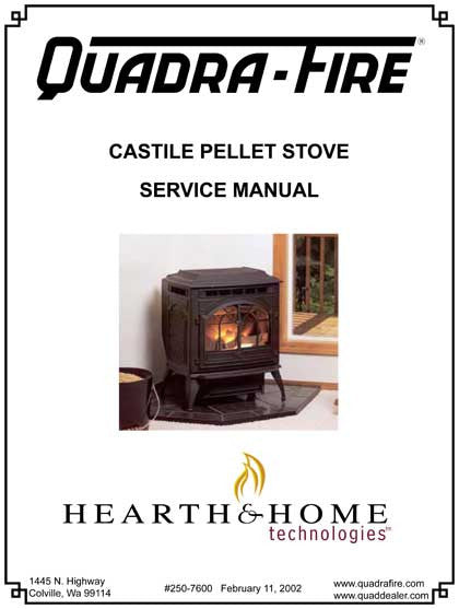 Pellet Stove Insert Aladdin Wood Stove Quadrafire Castile Tech